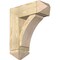 Ekena Millwork Thorton Arts and Crafts Rough Sawn Bracket w/ Offset Brace, Douglas Fir, 8"W x 22"D x 26"H BKT0806X22X26THR03RDF - alternate 1